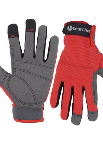 Searcher Detecting gloves RED
